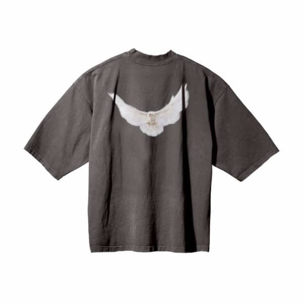 Yeezy-Gap-Engineered-by-Balenciaga-Dove-3-4-Sleeve-T-Shirt-–-Grey-back