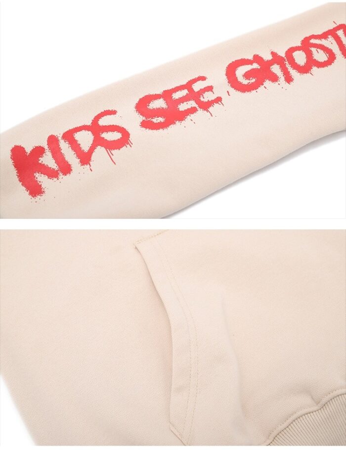 Kanye West Kids See Ghosts Printed Hoodie
